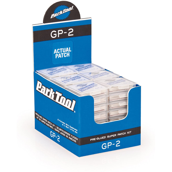 Латки Park Tool Park Tool GP-2 самоклейкі для камер, в боксі 48 комплектів по 6 шт.