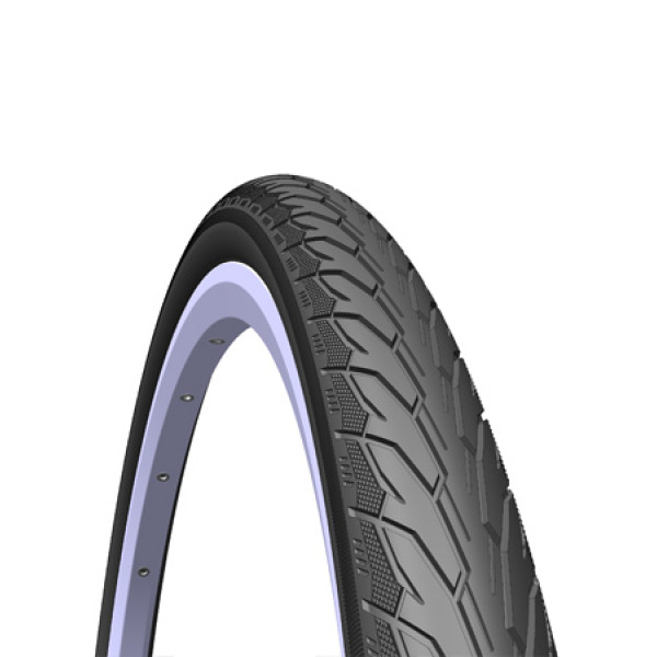 Покришка 700x35C (37-622) MITAS (RUBENA) FLASH V66 Classic чорна
