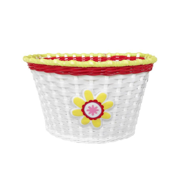 Кошик Green Cycle GCB-02-8 дитячий плетений пластик білий