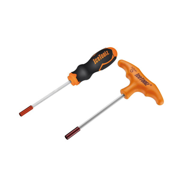 Набір інструментів Ice Toolz 12C5 12C3 + 12C7. Під (шестигранний) ніпель 5.5 мм. Звичайна ручка як на викрутку і Т-подібна