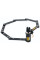 Замок складаний Onguard K9 Heavy Duty, 112см, прогумований короб-тримач на раму, 4 ключа + 1 з підсвічуванням