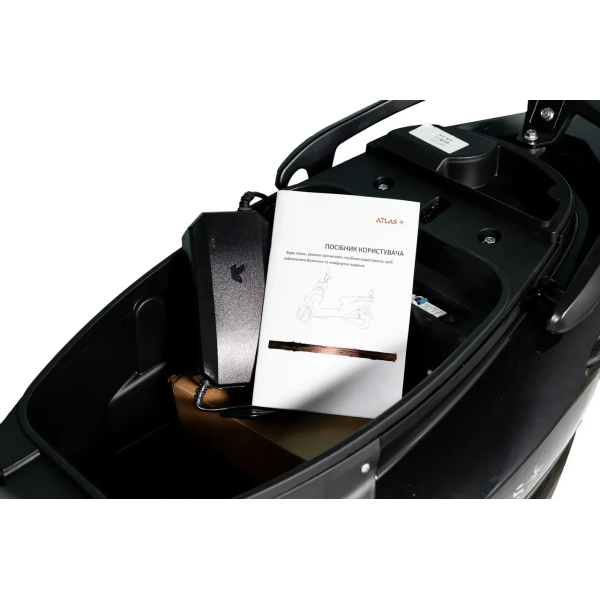 Електроскутер ATLAS Falcon Trike Box 1500W Black