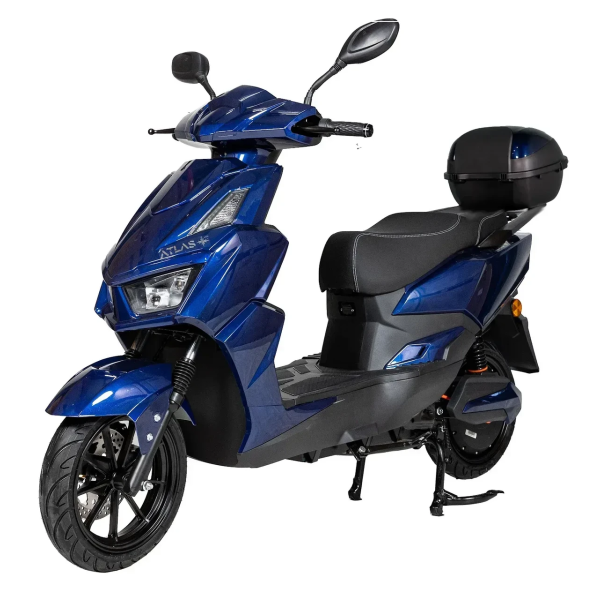 Електроскутер ATLAS Tiger Box Plus 2000W Cyan Blue
