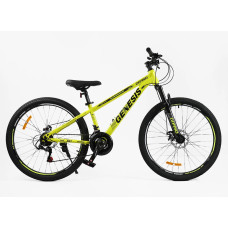 Велосипед 26 ST Corso «GENESIS»  T-26049 сталь 13", (к-т SunRun) жовтий