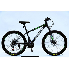 Велосипед 26 ST Corso «SKYWALKER» SW-26336 сталь 15", (к-т SunRun) чорно-зелений