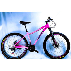 Велосипед 27.5 AL Corso «INTEGRA» NG-27033 алюміній 17", (к-т SHIMANO) рожевий