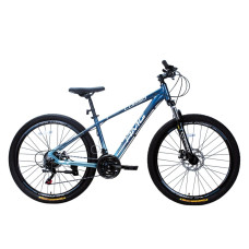 Велосипед 27.5 AL Corso «AMG» MG-27342 алюміній 15.5", (к-т SHIMANO) синій