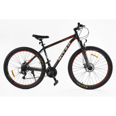 Велосипед 29 ST Corso «NITRO» NT-29129 сталь 19", (к-т SunRun) чорно-червоний