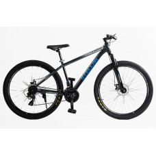 Велосипед 29 ST Corso «STELLAR» TL-29077 сталь 17", (к-т Saiguan) чорно-синій