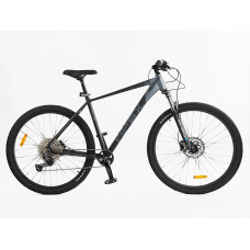 Велосипед 29 AL Corso «APEX» PX-40688 алюміній 19", (к-т SHIMANO Deore) чорно-сірий