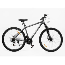 Велосипед 29 ST Corso «GENESIS»  GN-29279 сталь 19", (к-т SunRun) графітовий