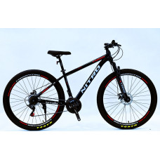 Велосипед 29 ST Corso «NITRO» NT-29602 сталь 17", (к-т SunRun) чорно-червоний