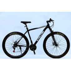 Велосипед 29 ST Corso «STELLAR» SR-29880 сталь 21", (к-т SunRun) чорний глянець