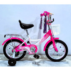 Дитячий велосипед 14 ST Corso «MAXIS» MX-11723 біло-рожевий