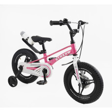 Дитячий велосипед 14 MG Corso «STREAM» SM-60180, магнієва рама, рожевий