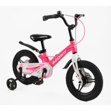 Дитячий велосипед 14 MG Corso «MONTI» MT-14994, магнієва рама, рожевий