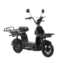 Електроскутер Corso «RIDER» RG-209074, двигун 800W, акумулятор 60V 20Ah свинцево-кислотний, чорний, колеса 10"