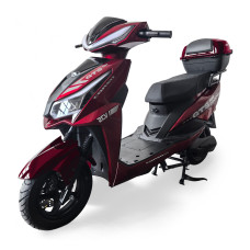 Електроскутер Corso «GTS-RR» GT-742633, двигун 2000W, акумулятор 72V 30Ah літій-залізо-фосфатний, червоний, колеса 10"
