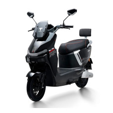 Електроскутер Tairon «SJ» 677449, двигун 2000W, акумулятор 72V 30Ah літій-залізо-фосфатний, чорний, колеса 10"