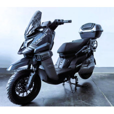 Електроскутер Corso «MAVERICK RS» MR-805922, двигун 2999W, акумулятор 72V 50Ah літій-залізо-фосфатний, чорний, колеса 12"