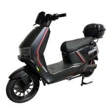 Електроскутер Corso «GRANDE» GR-231055, двигун 2000W, акумулятор  72V 35Ah графеновий, графітовий, колеса 12" + 1 ящик. акум