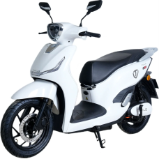 Електроскутер Tailg «T-61» GR-106, двигун 2500W, акумулятор 72V 38Ah графеновий, білий, колеса 14"