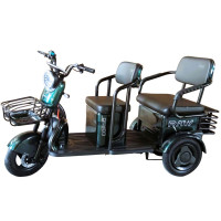 Трицикл Corso «RAW PRO» RL-431602, двигун 1200W, акумулятор 72V 24Ah літій-залізно-фосфатний, зелений + 1 ящик. акум, колеса 10"