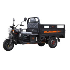 Трицикл РОЗІБРАНИЙ вантажний Corso «TRUCK PRO» BL-924014, двигун 1200W, акумулятор 72V 52Ah графеновий, графітовий 6 МІСЦЬ+2ящик.акум, колеса 12"