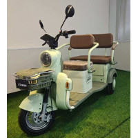 Трицикл Corso «TENSO» TG-406998, двигун 1500W, акумулятор 72V 32Ah графеновий, мятний + 1 ящик. акум, колеса 10"