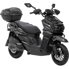 Електроскутер Corso «BLACKFURY» BF-645014, двигун 2800W, акумулятор 72V 40Ah літій-залізо-фосфатний, графітовий, колеса 12"