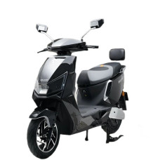 Електроскутер Garow «SOLANO» CR-530690, двигун 2500W, акумулятор 72V 30Ah літій-залізо-фосфатний, чорний, колеса 12/10"