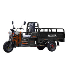 Трицикл РОЗІБРАНИЙ вантажний Corso «TRUCK URBAN» UR-690119, двигун 1000W, акумулятор 72V 45Ah графеновий, 6 МІСЦЬ+ 2 ящик.акум, колеса 12"