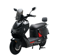 Електроскутер Garow «L2026» W-4052, двигун 2999W, акумулятор 72V 48Ah літій-залізо-фосфатний, чорний, колеса 12"