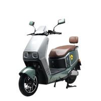 Електроскутер Garow «L750» GR-6712, двигун 2999W, акумулятор 72V 48Ah літій-залізо-фосфатний, зелено-сірий, колеса 12"