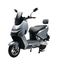 Електроскутер Garow «L500» GR-9800, двигун 1500W, акумулятор 72V 30Ah літій-залізо-фосфатний, сірий, колеса 10"