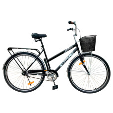 Велосипед X-TREME SPRINTER L2803 сталь.рама 28" колеса 28" чорно-білий +корзинка сталева
