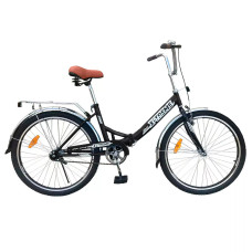 Велосипед X-TREME SALUT FD-26 сталь.рама 26" колеса 26" чорно-білий