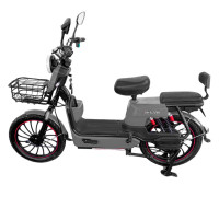 Велоскутер акумуляторний WIND, сірий (+Акумулятор 12V20A/25А 5шт)