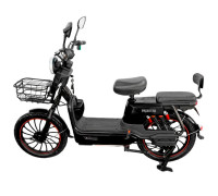 Велоскутер акумуляторний WIND, чорний (+Акумулятор 12V20A/25А 5шт)
