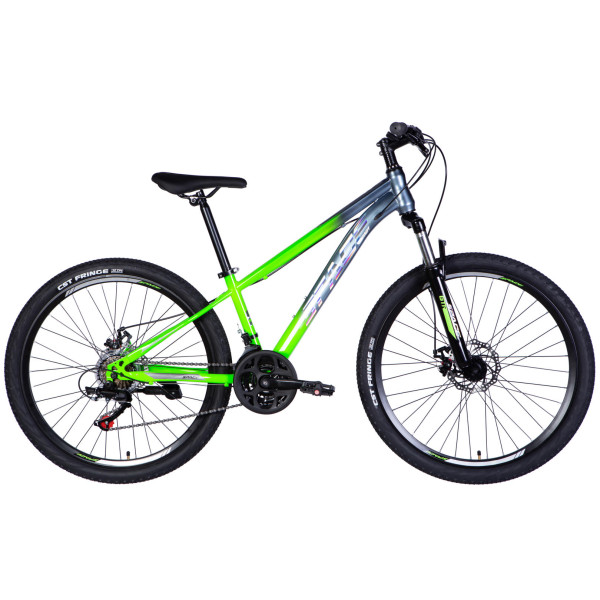 Велосипед ST 26" SPACE MARS DD FR рама-13" зелено-сріблястий 2026