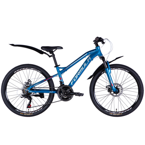 Велосипед AL 24" Formula BLACKWOOD DD FR рама-12,5" синій 2026