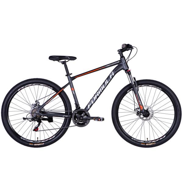 Велосипед AL 27.5" Formula MOTION DD FR рама-18" темно-сiрий (матовий) 2026