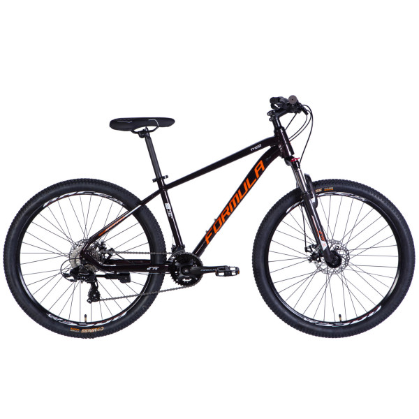Велосипед AL 27.5" Formula THOR DD CS рама-16" мідно-чорний з помаранчевим 2026