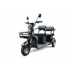 Електроскутер триколісний SPACE SHUTTLE XL 72B 1000Вт 20А*г барабан/барабан свинцево-кислотний чорний 2026