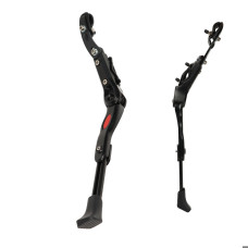 Підніжка бокова (на заднє перо) Алюмiнiй регульована довжина KAIWEI KW-36-5 чорний