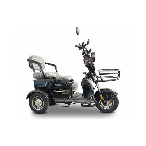 Електроскутер SPACE METEOR 8" 72B 1000Вт диск/диск літієва чорний 2026