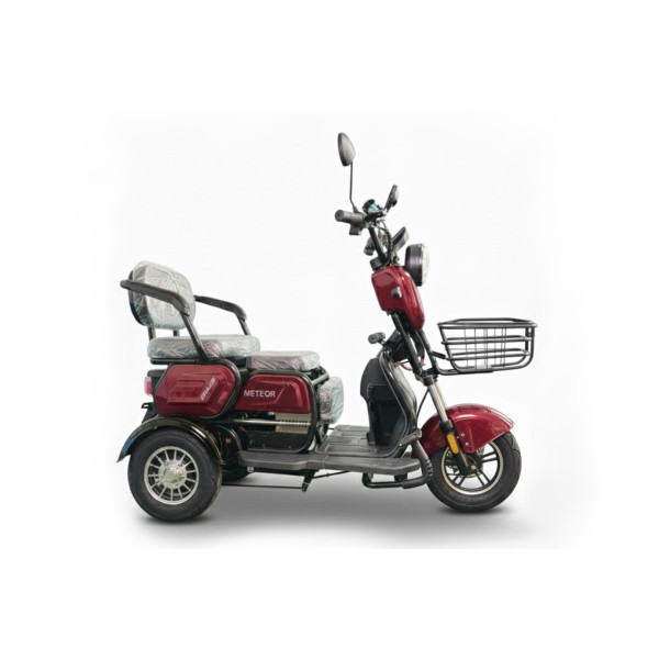 Електроскутер SPACE METEOR 8" 72B 1000Вт диск/диск літієва червоний 2026