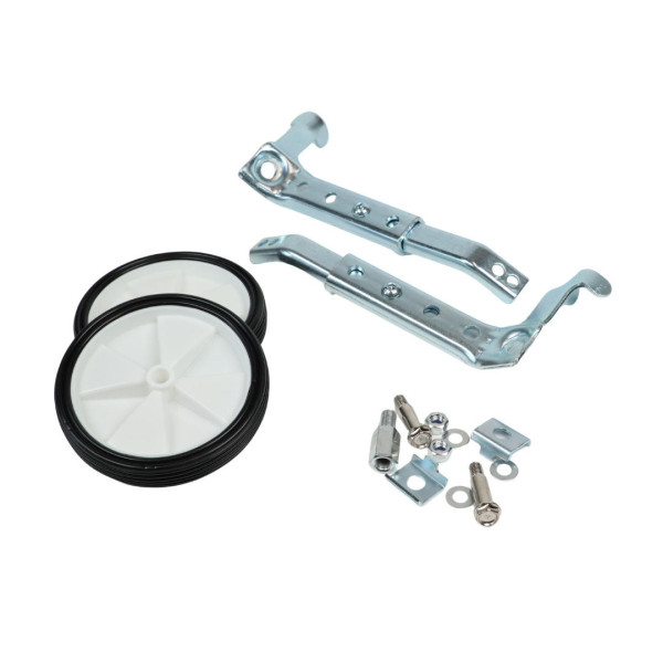 Опорні колеса Пластик з фіксат. за перо рами 24" FSK-BH-204 бiлий з чорним