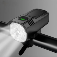 Ліхтар передн. акумулятор 2000мАг літій-іонний BEcool BC-FL1736A чорний AM (брендоване пакування)