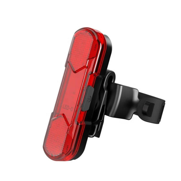 Ліхтар задн. 15 Лм акумулятор 210мАг літій-полімерний BEcool BC-TL5549 червоний вертикальн. AM (брендоване пакування)